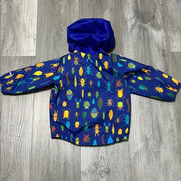 The North Face  Infant Zipline Rain Jacket / blue/ size 6-12 Months - Picture 5 of 15